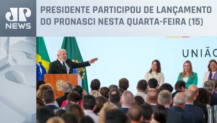 Lula diz que Estado está presente nas periferias com a polícia