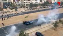 Dakar : des jeunes s'attaquent aux forces de l'odre, récupèrent leur véhicule et s'emparent des grenades lacrymogènes