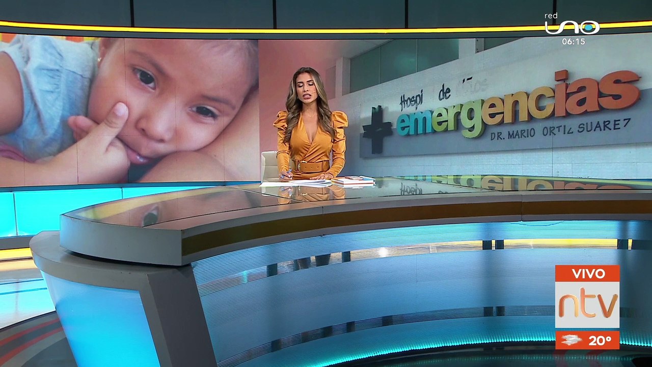 Niña queda en terapia intensiva por un fuerte d...