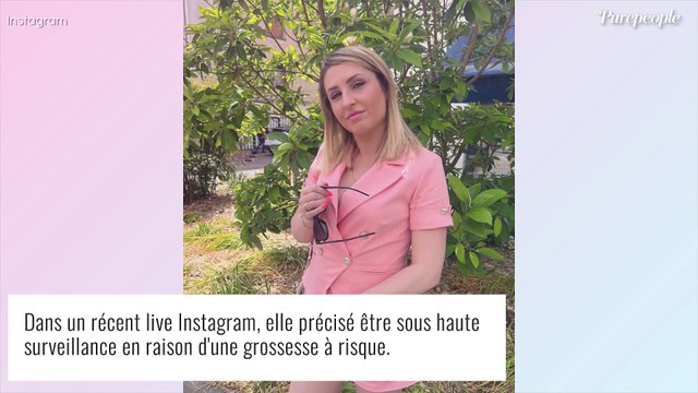 Amandine Pellissard, son bébé en danger ? Elle n'a pas arrêté une terrible addiction alors qu'elle est enceinte
