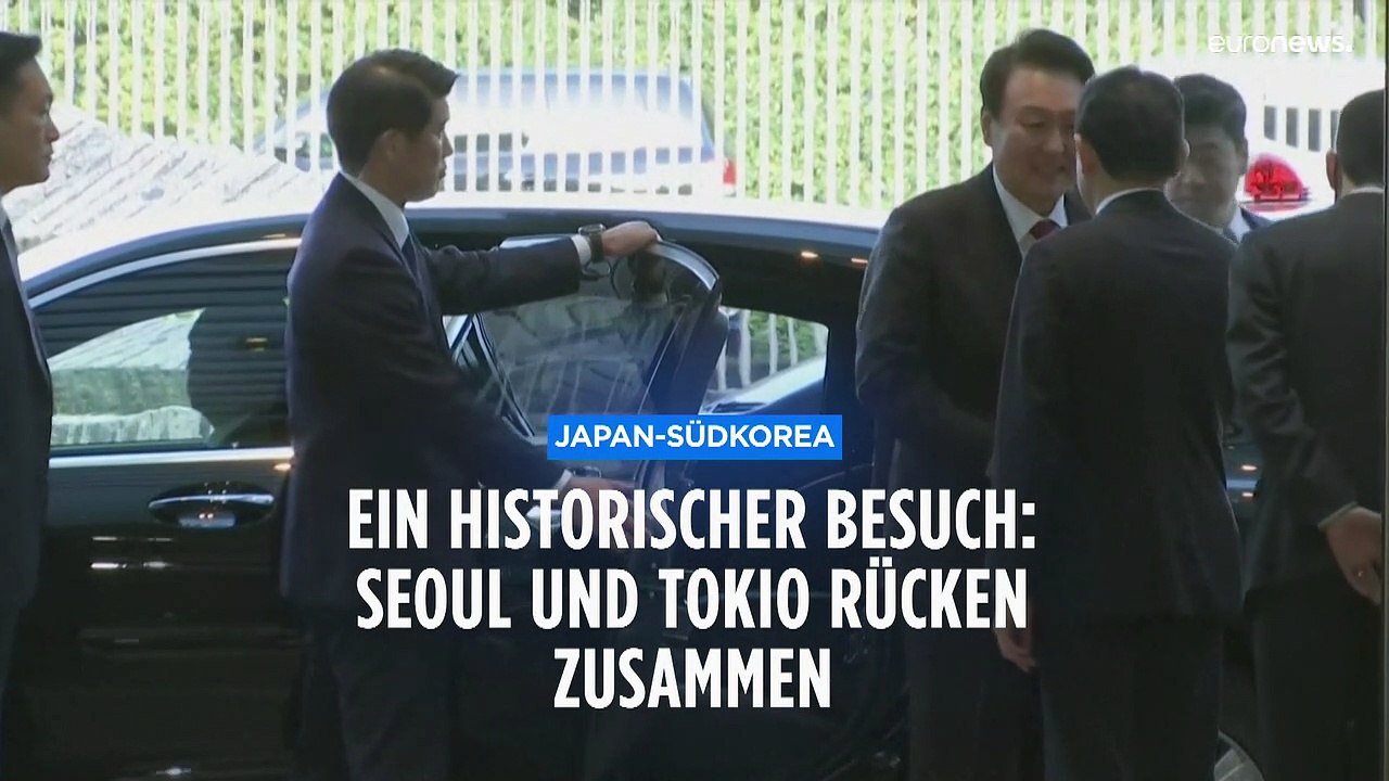 Japan und Südkorea rücken zusammen - Kim Jong Un feuert Rakete Richtung Japanisches Meer