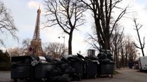 Fransa'nın başkentinde çöp tehdidi