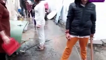 Hatay'da çadır kenti su bastı, depremzedeler isyan etti: "Nereye gidiyorsak hayat bize gülmeyecek"