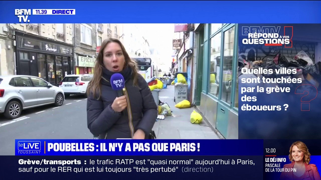 Quelles sont les autres villes touchées par la grève des éboueurs? BFMTV répond à vos questions