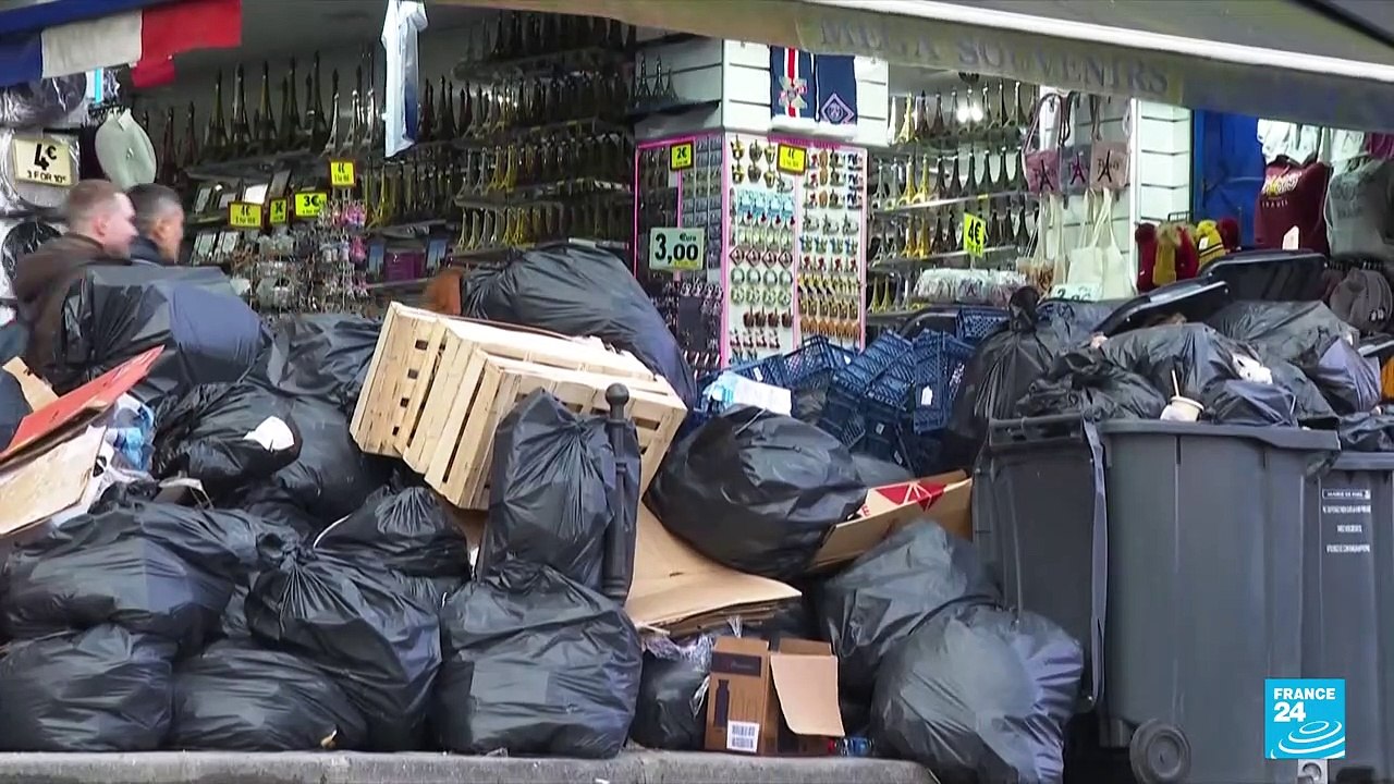 Garbage tarnishes Paris luster as pension strike continues