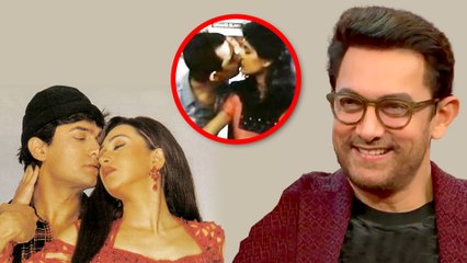 Aamir Khan के साथ Kiss को लेकर सुर्खियों में थी Karisma Kapoor