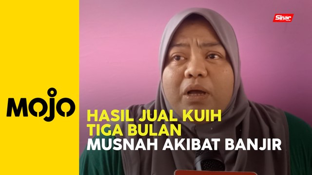 Barang kelengkapan sekolah anak hasil jual kuih musnah akibat banjir