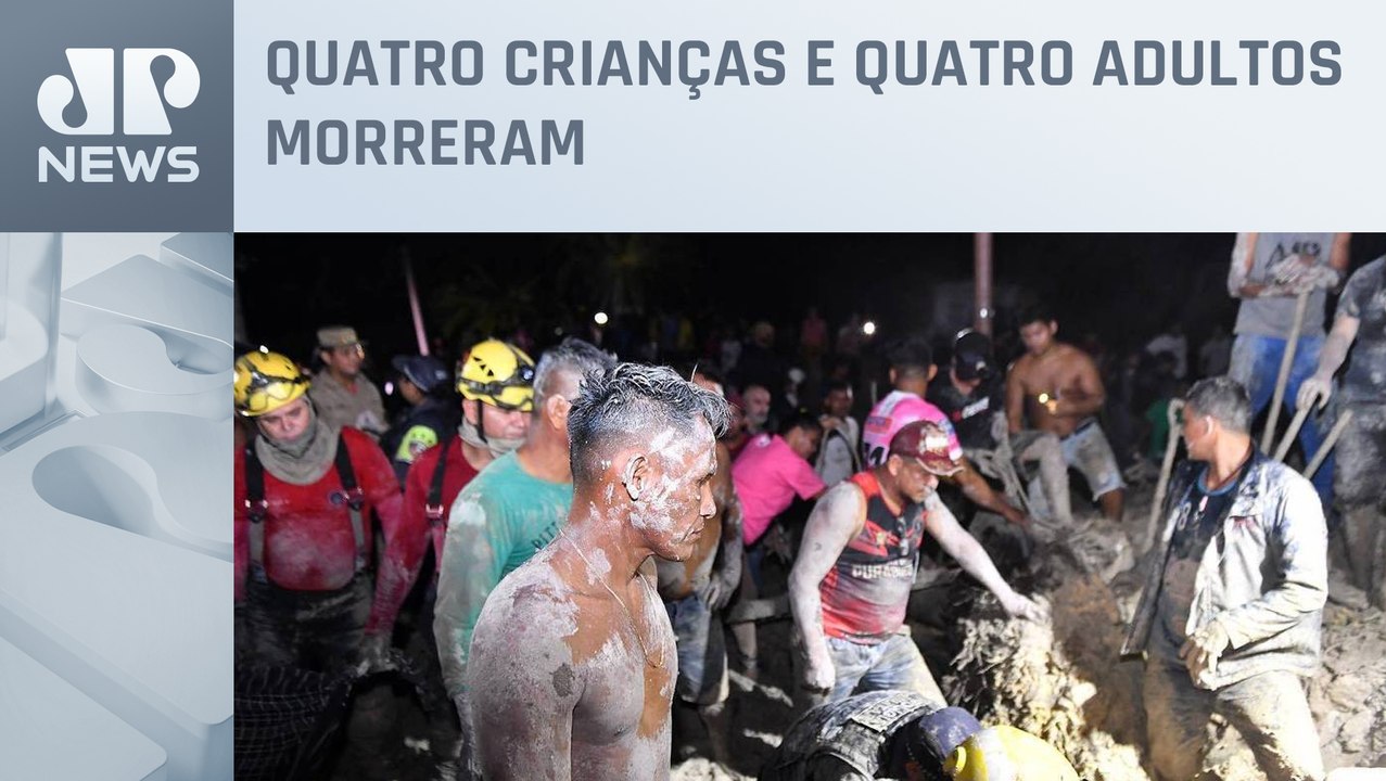 Deslizamento de terra mata oito pessoas em Manaus