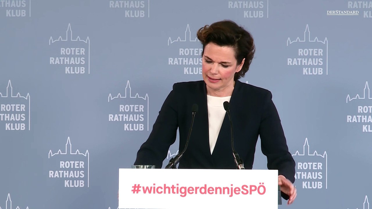 Rendi-Wagner warnt vor Rechtsruck in der eigenen Partei