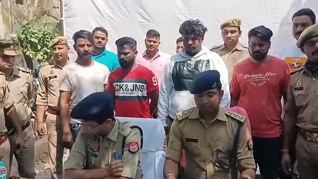 नोएडा पुलिस ने चेन्नई से आकर दिल्ली एनसीआर में चोरी करने वाले गैंग को गिरफ्तार किया