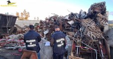 Gestione illecita di rifiuti pericolosi: sequestrate azienda di riciclo metalli e officina (14.03.23)