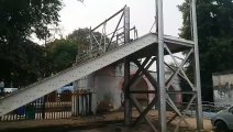 Lift will be installed in new foot over bridge under construction at Narmadapuram railway station, passengers will get convenience