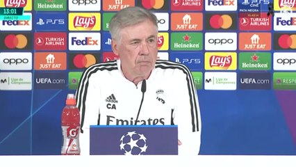 Ancelotti: "Pregunta trampa, respuesta trampa"