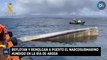 Reflotan y remolcan a puerto el narcosubmarino hundido en la ría de Arosa