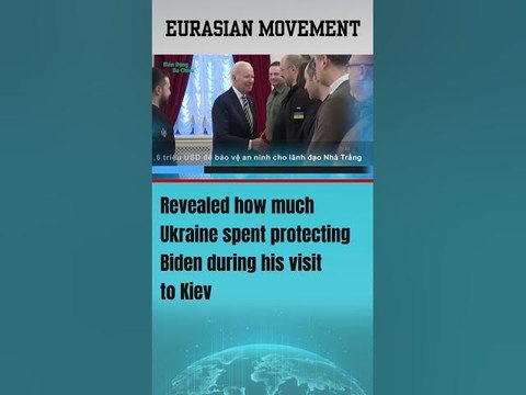 Revealing the amount of money Ukraine spent protecting Biden during the visit to KIEV
