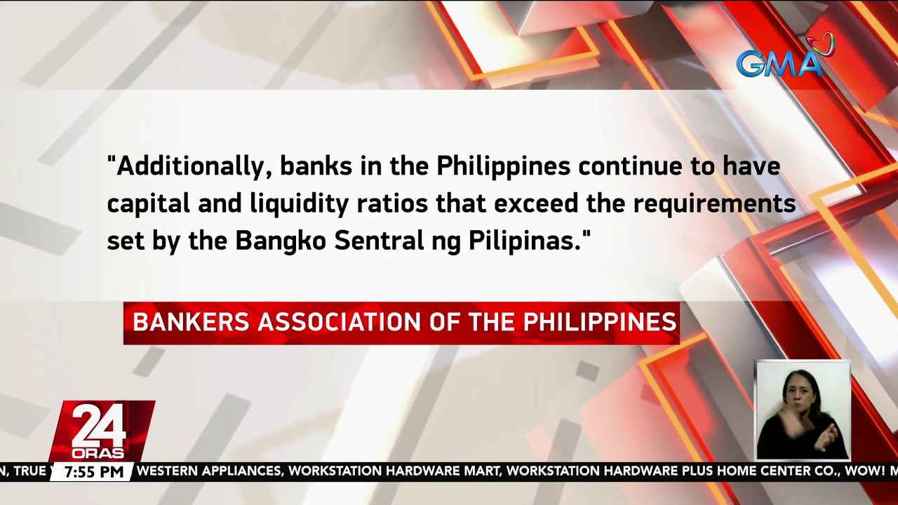 Bankers Assoc. of the Phils., tiniyak na 'di maaapektuhan ang Pilipinas ng pag-collapse ng Silicon Valley Bank sa Amerika | 24 Oras
