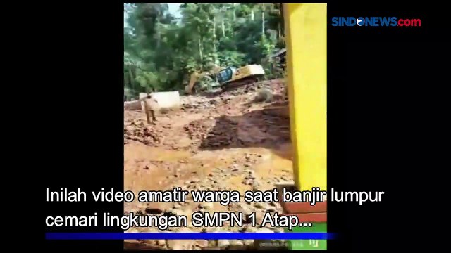Banjir Lumpur Pertambangan Nikel Cemari Sekolah di Konawe Utara