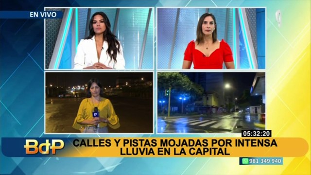 Lima en alerta: pistas mojadas, accidentes de tránsito y cortes de luz tras fuertes lluvias