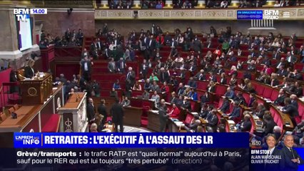 18 députés LR affirment vouloir voter la réforme des retraites alors que l'exécutif a besoin de 40 votes favorables