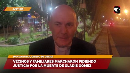 Vecinos y familiares marcharon pidiendo justicia por la muerte de Gladis Gómez