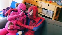 SPIDERMAN & PINK SPIDERGIRL Pregnant in Real Life! Spiderbaby is Born! Fun Superhero Movie (Funny)