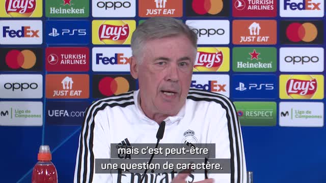 8es - Ancelotti : "On ne parle pas beaucoup avec Hazard, mais on se respecte"