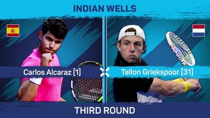 Alcaraz wins his 100th Tour-level match