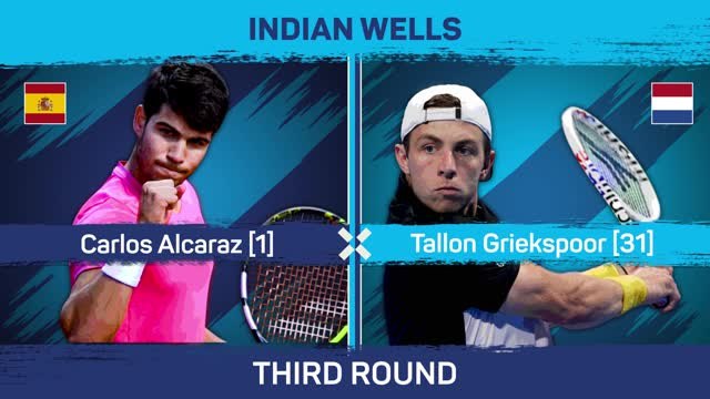 Alcaraz wins his 100th Tour-level match
