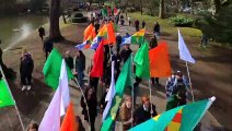 Birmingham St Patrick's Parade 2023 Community Walking event at Cannon Hill Park (Credits: The Father Teds music. Paul Smith video & edits & Drone shots provided by Steve Jakab info@CinematicFPV.co.uk)