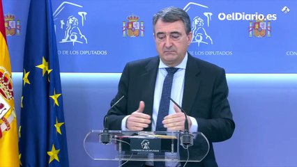 El PNV, contra ERC y EH Bildu por el fiasco de la ley mordaza: "No es de recibo"