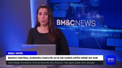 BANCO CENTRAL EUROPEU DISCUTE ALTA DE JUROS APÓS CRISE DO SVB