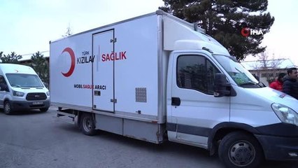 Tıp bayramında Kızılay hekimleri afet bölgesinde