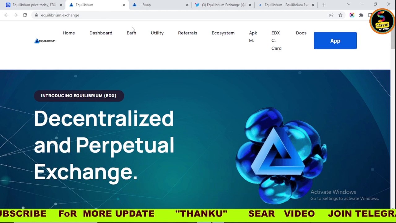 Equilibrium Decentralized Trading Platform Review Hindi | EDX Token | Equilibrium (edx) crypto 10X