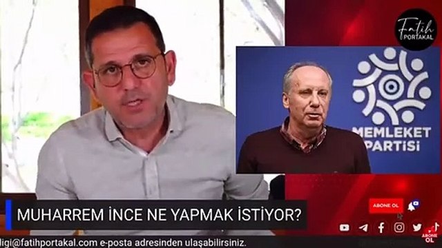 Nevşin Mengü'den sonra Fatih Portakal da Muharrem İnce'ye isyan etti