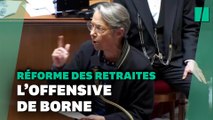 Réforme des retraites : Borne le martèle à l'Assemblée,