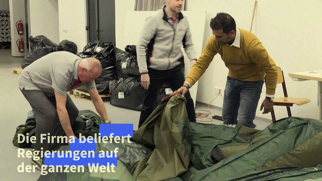 Aufblasbare Panzer für Täuschungsmanöver im Kriegsgebiet