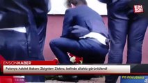 Polonya Adalet Bakanı Zbigniew Ziobro, belinde silahla görüntülendi