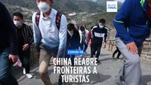 China reabre portas a turistas