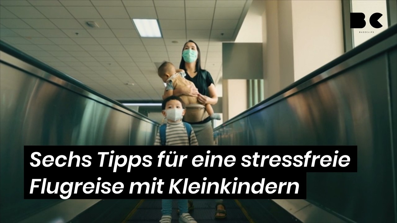 Sechs tipps für eine stressfreie flugreise mit kleinkindern