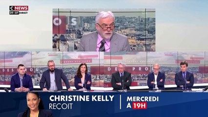 Pascal Praud était comme chaque jour aux commandes de son émission "L'heure des pros", sur CNEWS