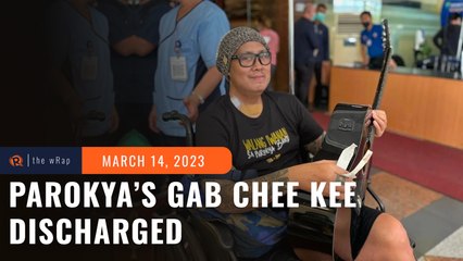 After 2 months, Parokya ni Edgar’s Gab Chee Kee is discharged from hospital