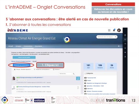 2302 Réseau CAE Grand Est - Tutoriel d'utilisation de l'Intrademe