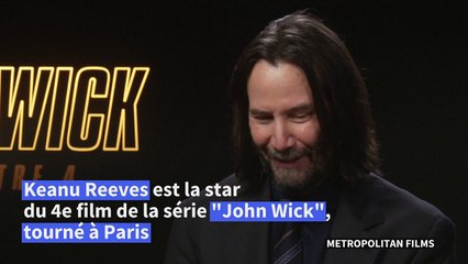 Pour Keanu Reeves, un bon film d'action, c'est "presque un ballet"