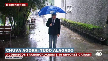 Datena comenta chuvas na zona sul de São Paulo 14/03/2023 12:43:44