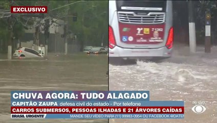 Defesa Civil do Estado explica situação das chuvas intensas em SP 14/03/2023 12:46:13