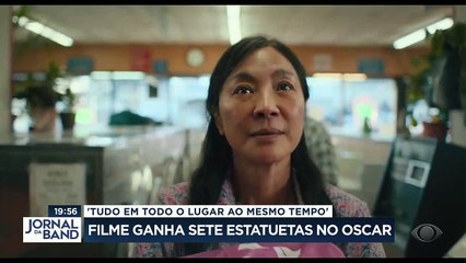 Tudo Em Todo o Lugar Ao Mesmo Tempo é o maior vencedor do Oscar 14/03/2023 12:57:30