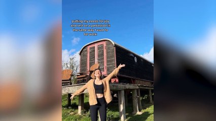 Woman swapped "rushed" 70-hour working week has for an "intuitive" and "mindful" lifestyle