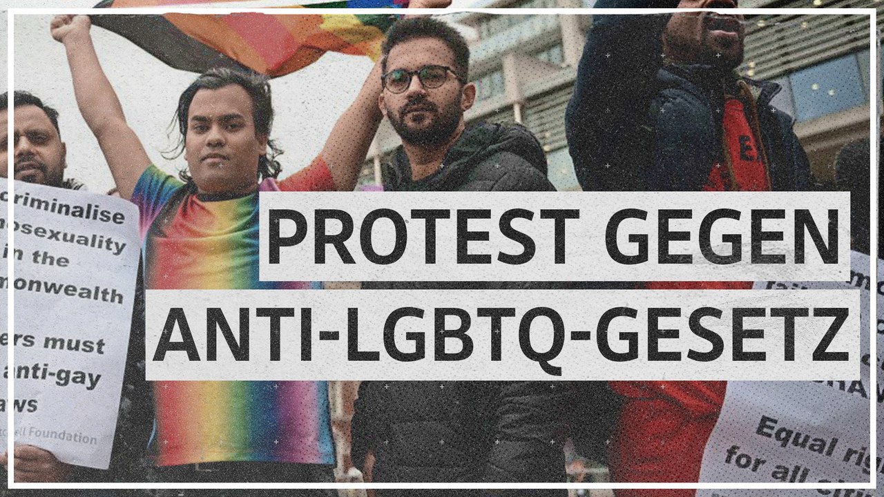 Aktivisten demonstrierten gegen ugandisches Anti-LGBTQ-Gesetz