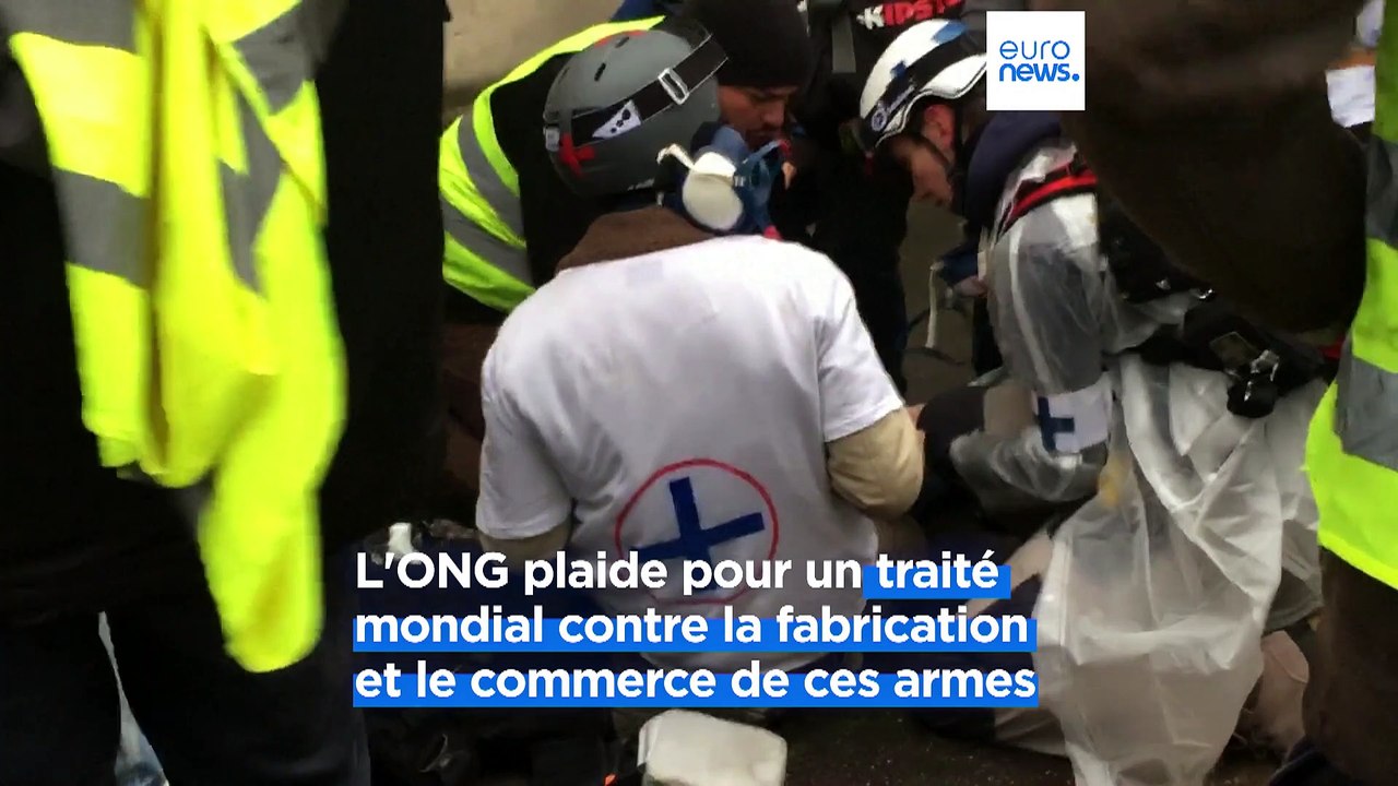 Rapport-choc d'Amnesty international sur les armes anti-émeutes