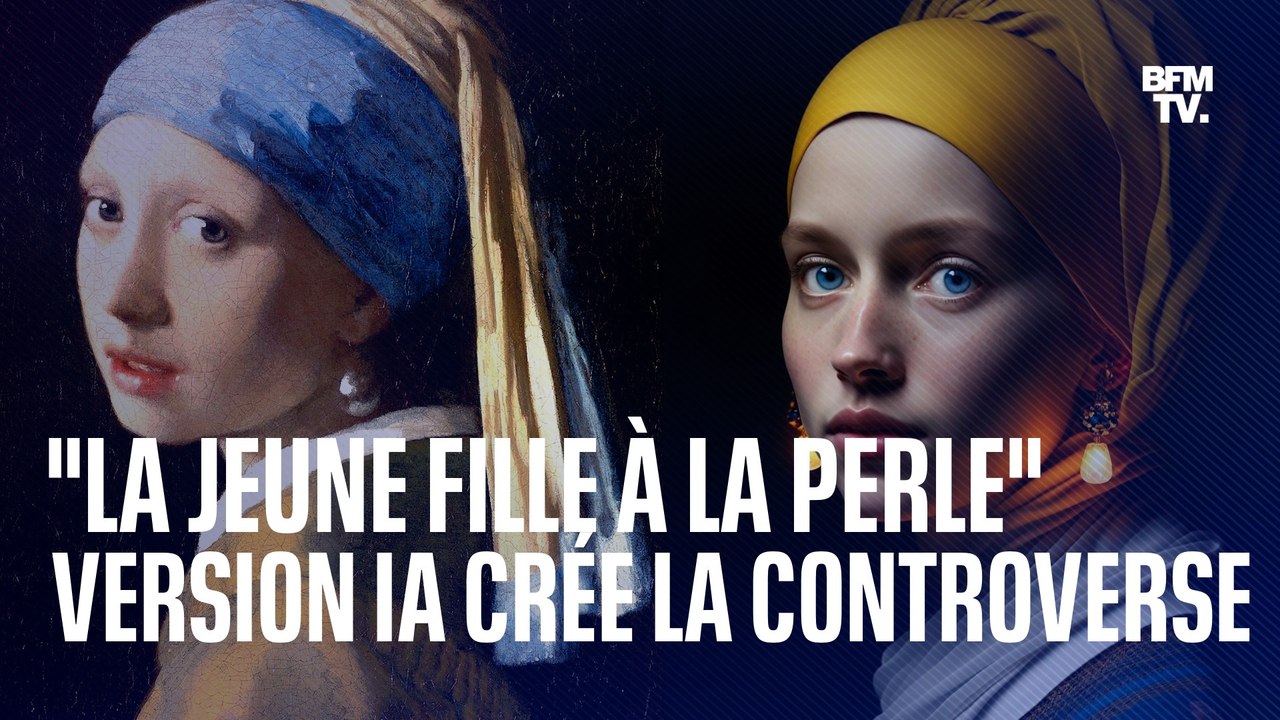 Pays-Bas: la version IA de la célèbre "Jeune Fille à la perle" de Vermeer suscite la controverse au musée de La Haye